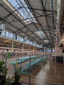 The first floor of Modiano Market